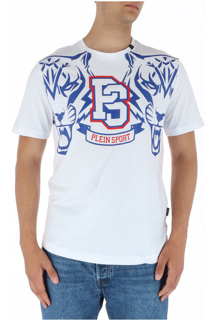 Plein Sport Men T-Shirt-Plein Sport-white-S-Urbanheer