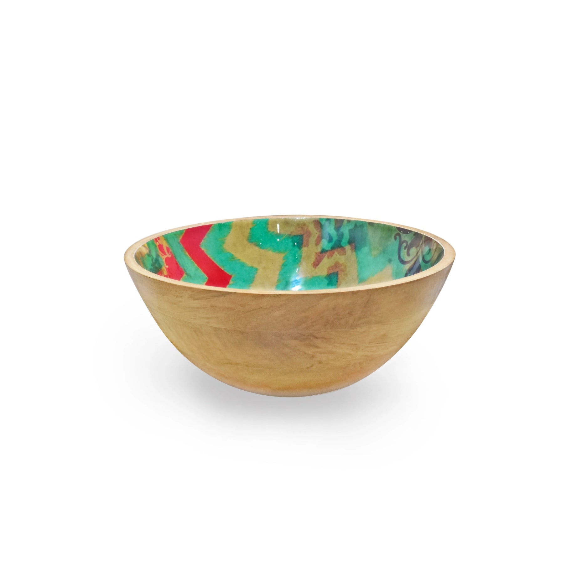 Sunrise Springs Salad Bowl With Salad Servers-Tiramisu-Urbanheer