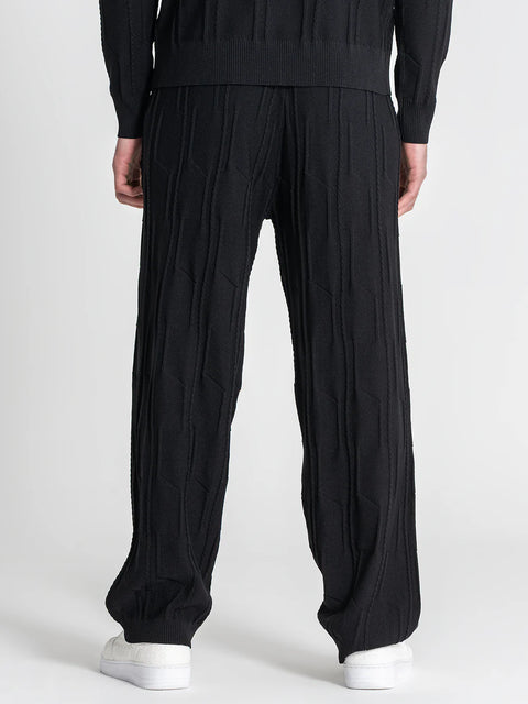 Black G Knit Pants