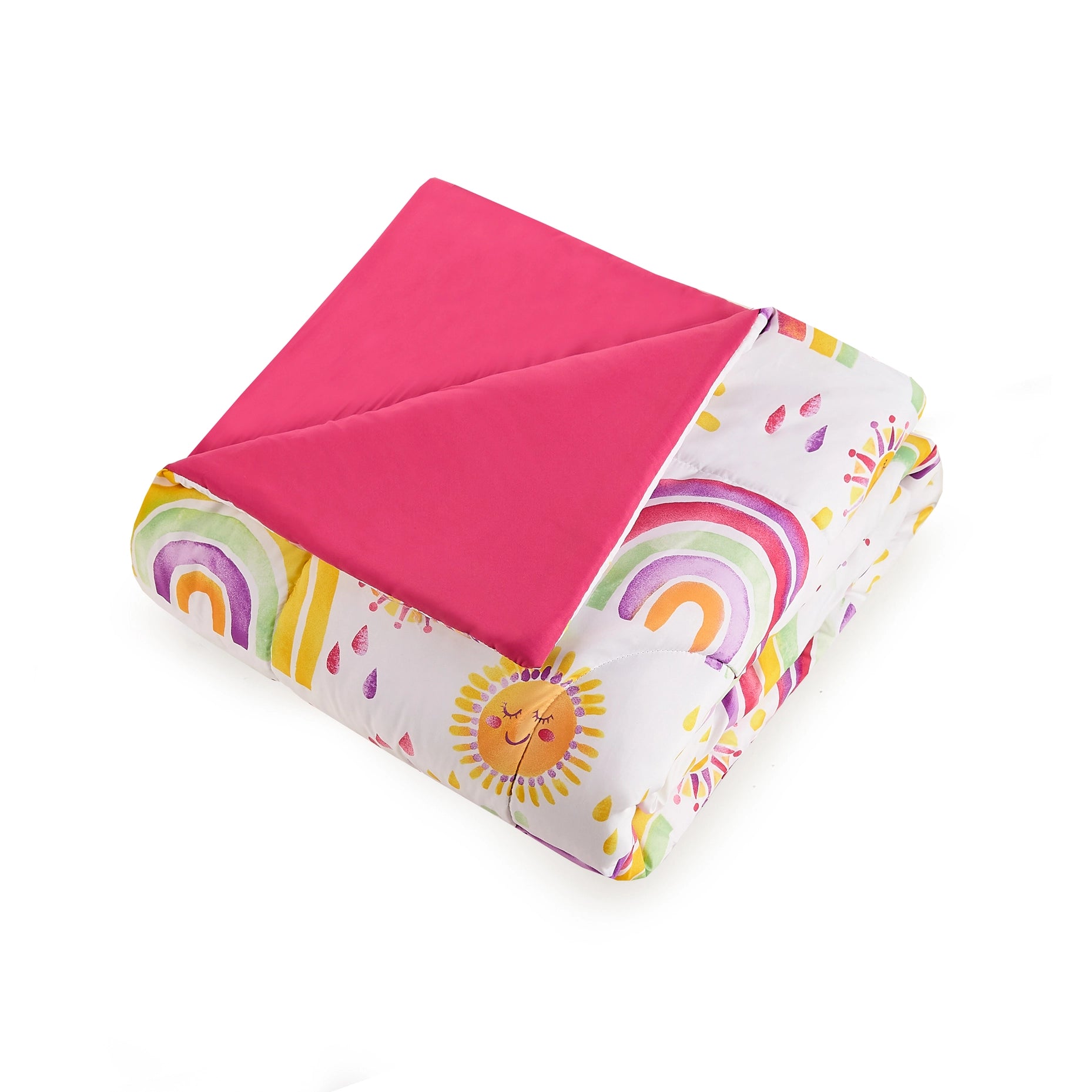 Rainbows & Suns Comforter Set (2Pc/3Pc) By Urban Playground-peking handicraft-T/TXL-Urbanheer