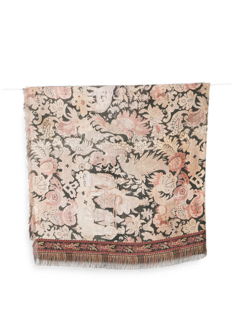PIERRE LOUIS MASCIA Scarfs BROWN