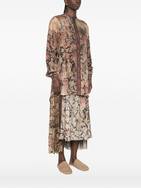 PIERRE LOUIS MASCIA Shirts BROWN