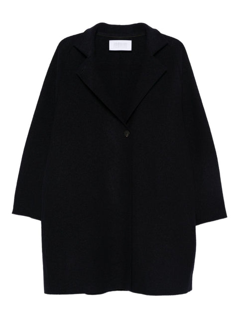 HARRIS WHARF LONDON Coats NAVY