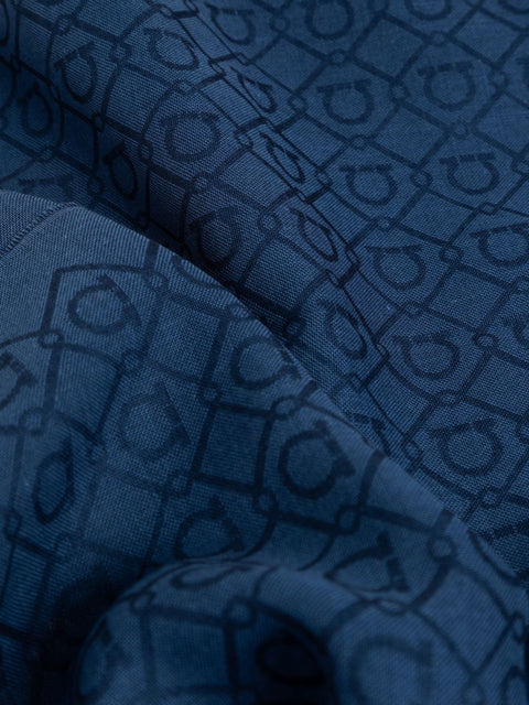 Ferragamo Scarfs NAVY