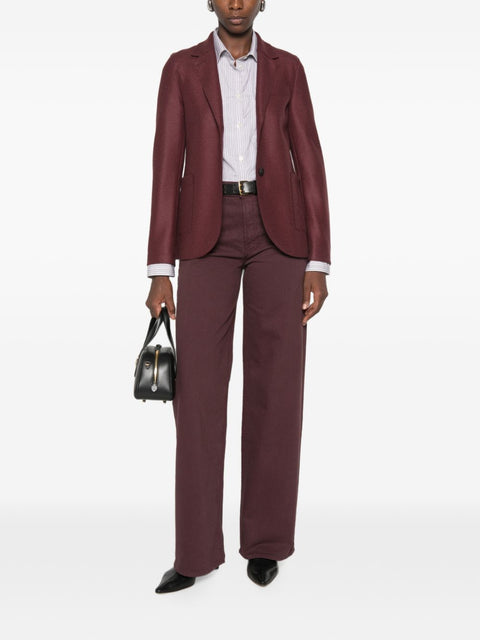 HARRIS WHARF LONDON Jackets BORDEAUX