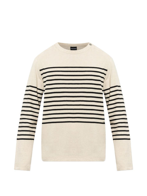 Emporio Armani Sweaters WHITE