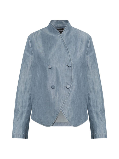 Emporio Armani Jackets LIGHT BLUE