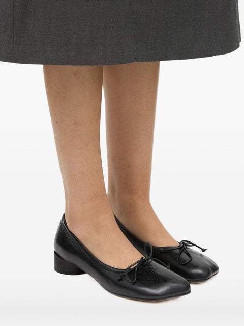 MM6 Maison Margiela Flat shoes BLACK