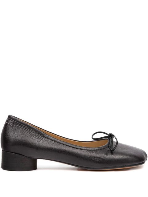 MM6 Maison Margiela Flat shoes BLACK