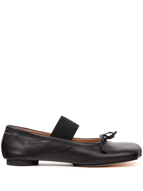 MM6 Maison Margiela Flat shoes BLACK