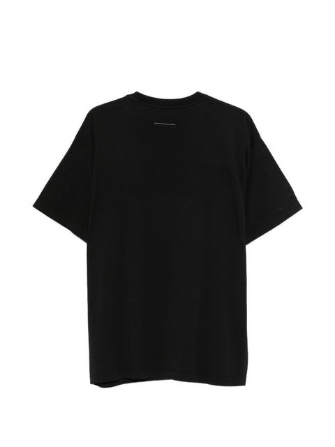 MM6 Maison Margiela T-shirts and Polos BLACK