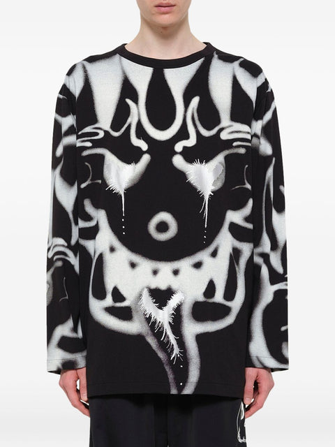 Y-3 T-shirts and Polos BLACK