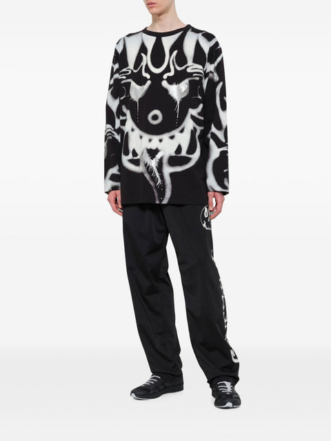 Y-3 T-shirts and Polos BLACK
