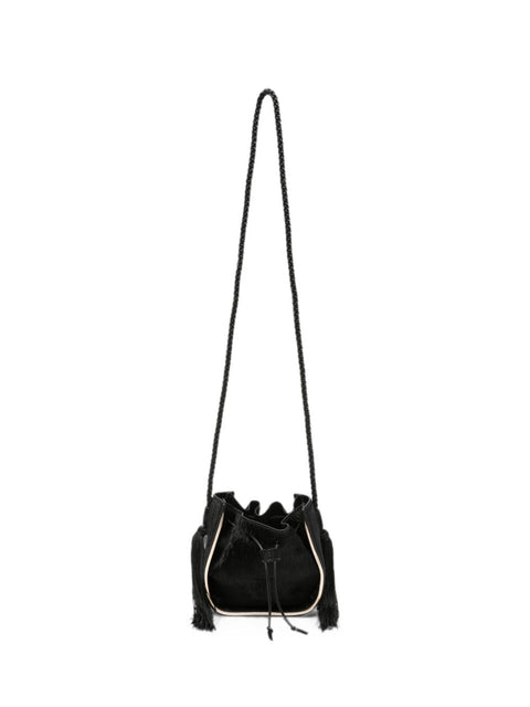 Forte Forte Calf Hair Drawstring Bag