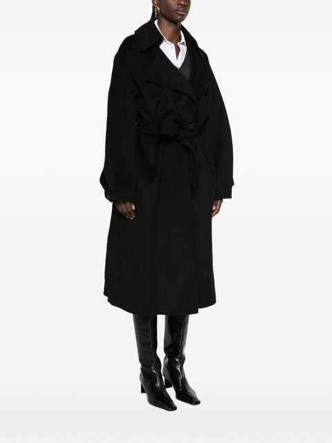 032C THE FRANKIE SHOP Coats BLACK