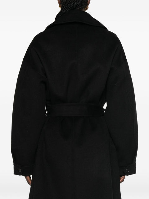 032C THE FRANKIE SHOP Coats BLACK