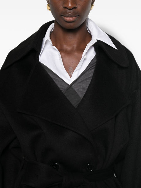 032C THE FRANKIE SHOP Coats BLACK