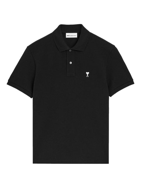 AMI PARIS T-shirts and Polos BLACK