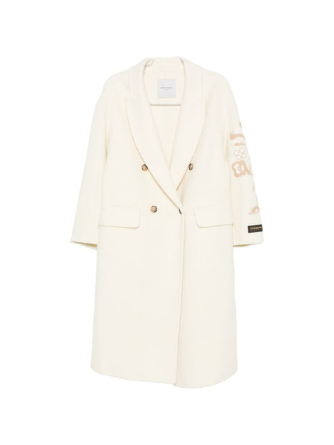 ERMANNO FIRENZE Coats WHITE