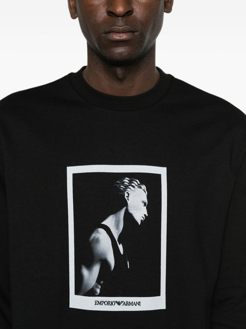 EMPORIO ARMANI CAPSULE Sweaters BLACK