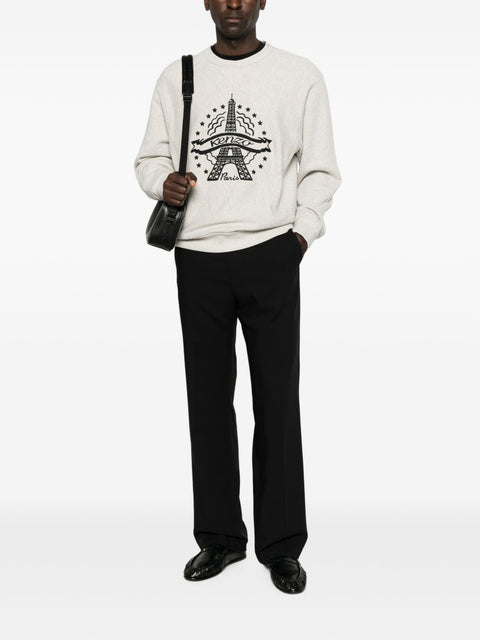 KENZO Sweaters GREY