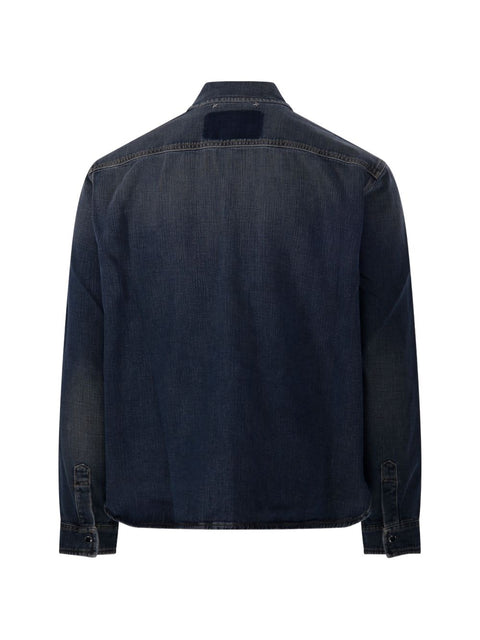 GOLDEN GOOSE Shirts NAVY