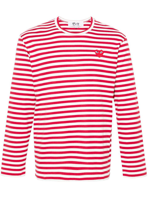 Comme des Garcons T-shirts and Polos RED