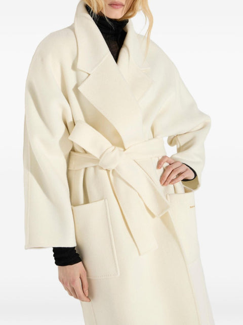 Elisabetta Franchi Coats WHITE