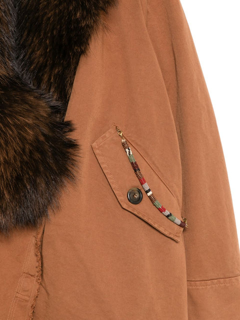 BAZAR DELUXE Coats BROWN