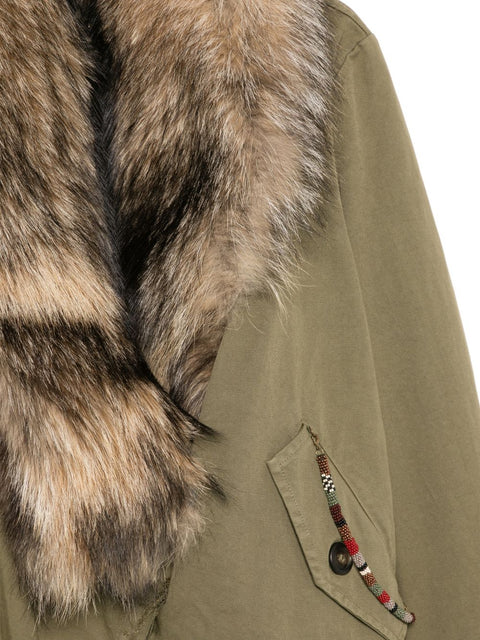 BAZAR DELUXE Coats GREEN