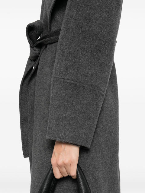 SOFT GOAT Coats GREY