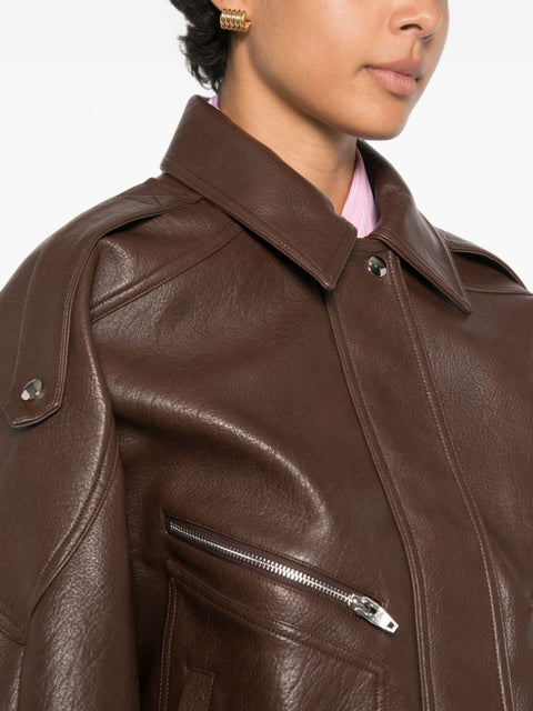 032C THE FRANKIE SHOP Jackets BROWN