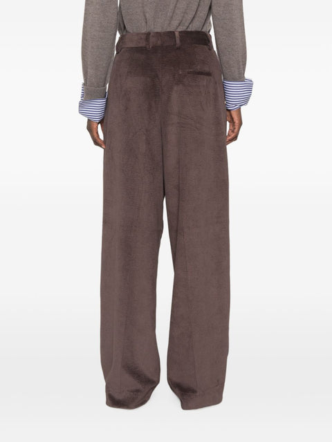 WHITE SAND Trousers BLACK