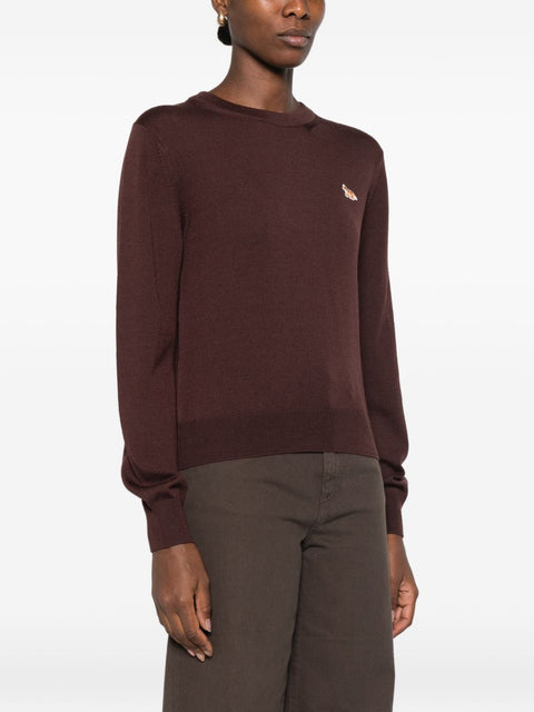 Maison Kitsuné MAISON KITSUNE' Sweaters BROWN