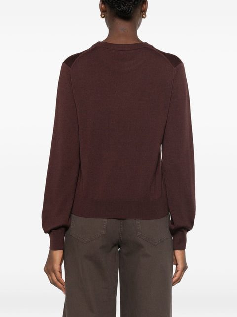 Maison Kitsuné MAISON KITSUNE' Sweaters BROWN