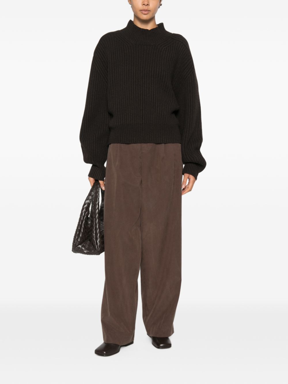 WHITE SAND Trousers BROWN