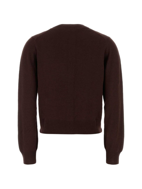 Maison Kitsuné MAISON KITSUNE' Sweaters BROWN