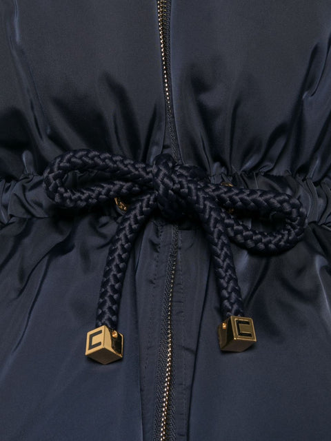 Elisabetta Franchi Coats NAVY