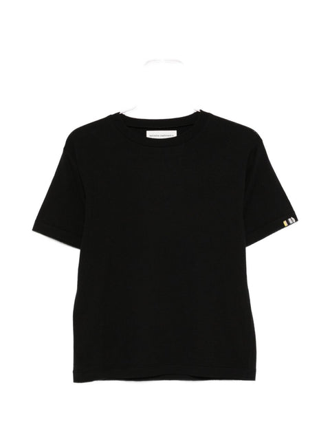 EXTREME CASHMERE T-shirts and Polos BLACK