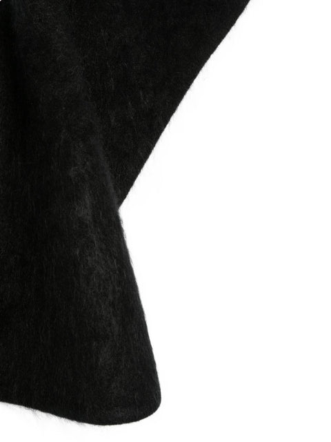SOFT GOAT Scarfs BLACK