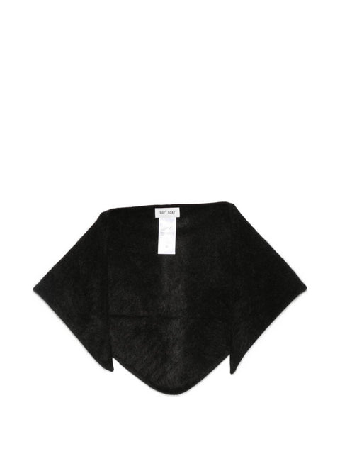 SOFT GOAT Scarfs BLACK