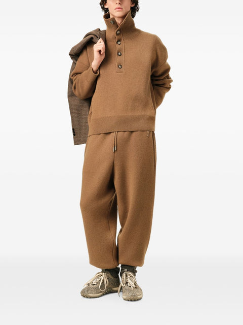 AMI PARIS Sweaters CAMEL