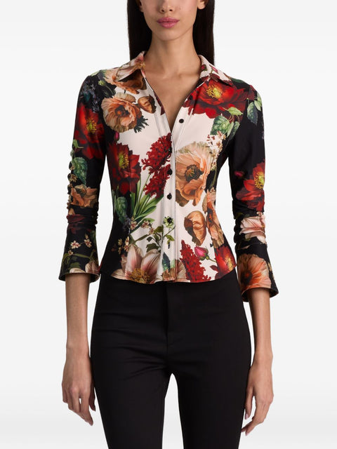 Alice + Olivia Shirts BLACK