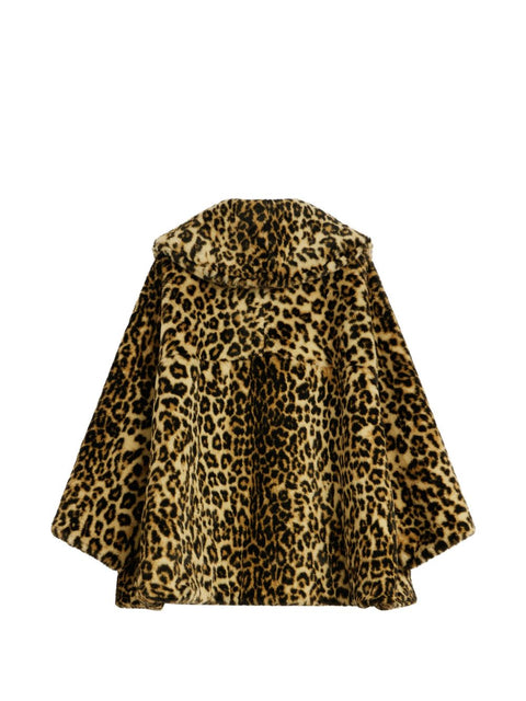 Givenchy Coats LEOPARD PRINT