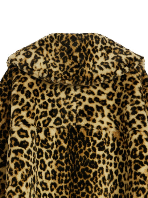 Givenchy Coats LEOPARD PRINT