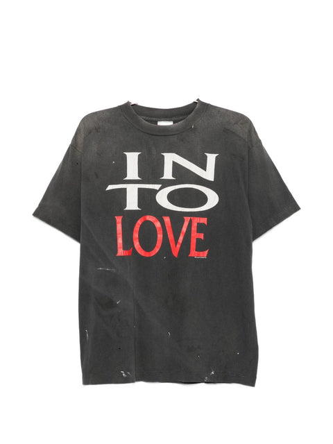 SAINT MXXXXXX T-shirts and Polos BLACK