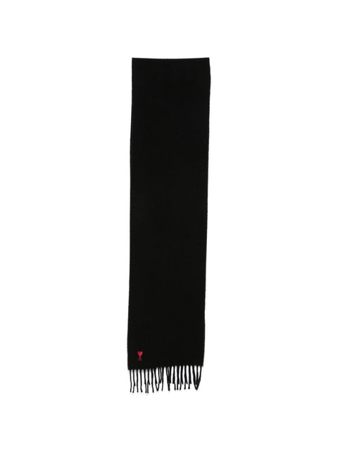 AMI PARIS Scarfs BLACK