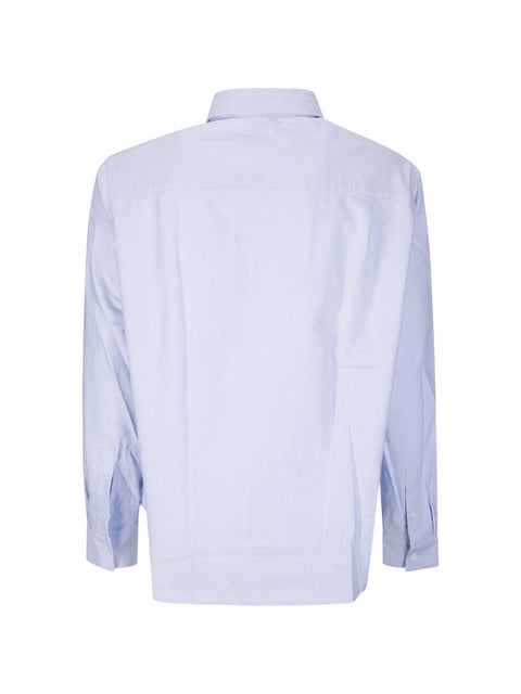 Maison Kitsuné MAISON KITSUNE'' Shirts LIGHT BLUE
