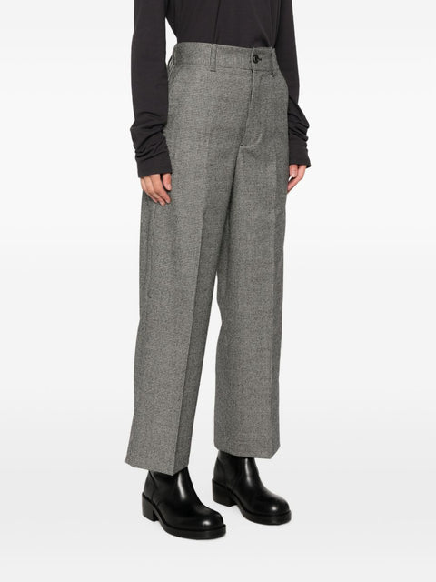 NICHOLSON & NICHOLSON Trousers BLACK