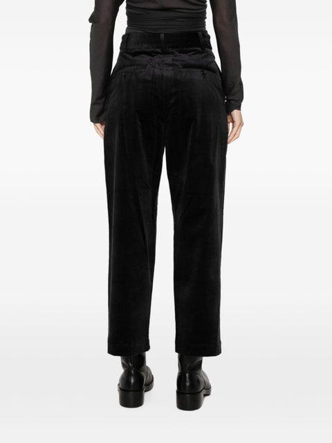 NICHOLSON & NICHOLSON Trousers BLACK